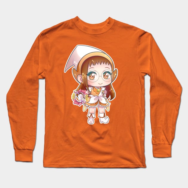 Ojamajo Doremi - Hazuki Fujiwara Royal Patraine chibi Long Sleeve T-Shirt by Nadi-chan16